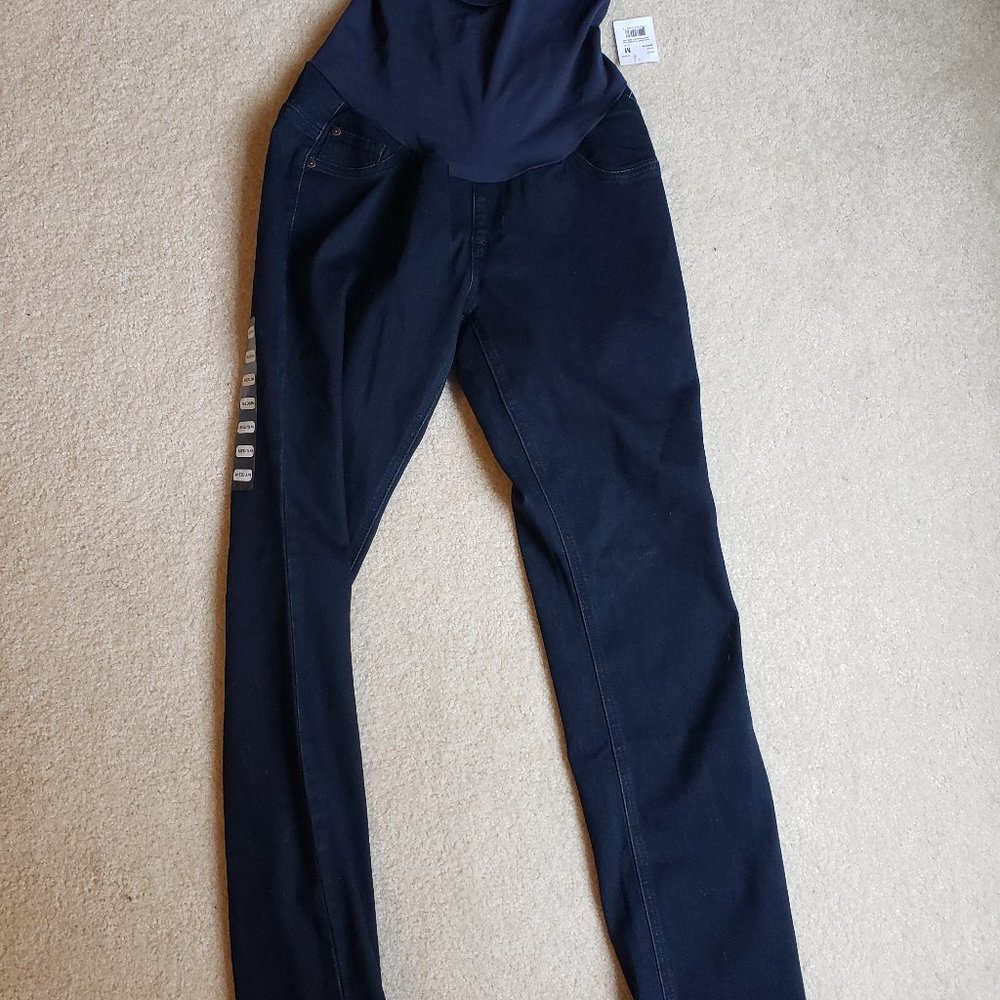 Maternity straight-leg jeans